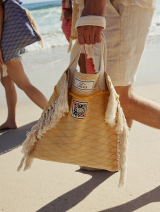 Cotton Tassel Tote